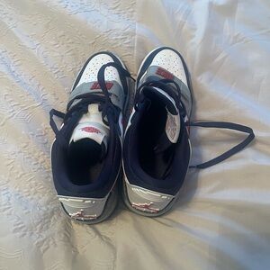 Nike Air Max (Jordan) red, white and blue. Worn 2x. Excellent condition